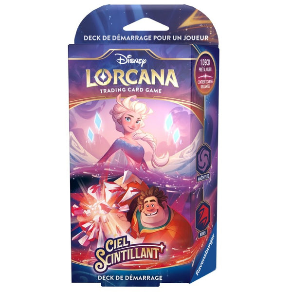 Deck de démarrage Disney Lorcana TCG (ACHAT LIMITÉ)