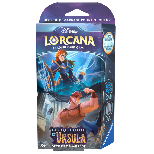 Deck de démarrage Disney Lorcana TCG (ACHAT LIMITÉ)