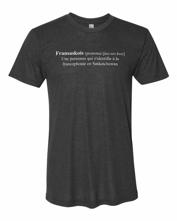 T-Shirt "Définition Fransaskois"